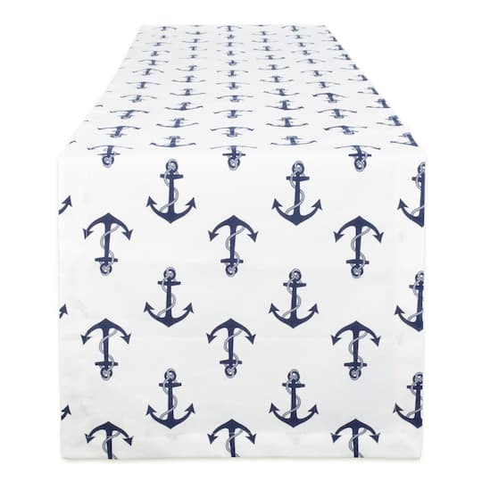 DII® 72" Anchors Away Print Table Runner